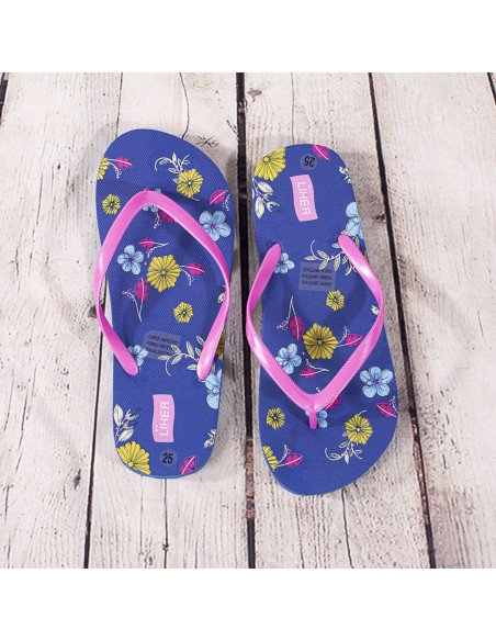 Sandalias de playa mujer con estampado al Mayoreo en LHESH