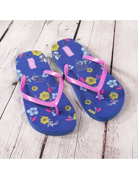 Sandalias de playa mujer con estampado al Mayoreo en LHESH