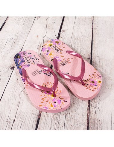 Sandalias de playa mujer con estampado al Mayoreo en LHESH