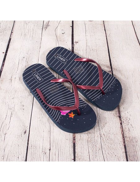 Sandalias de playa mujer con estampado al Mayoreo en LHESH