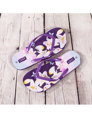 Sandalias de playa mujer con estampado al Mayoreo en LHESH