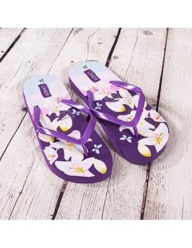 Sandalias de playa mujer con estampado al Mayoreo en LHESH