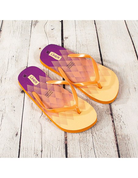 Sandalias de playa mujer con estampado al Mayoreo en LHESH