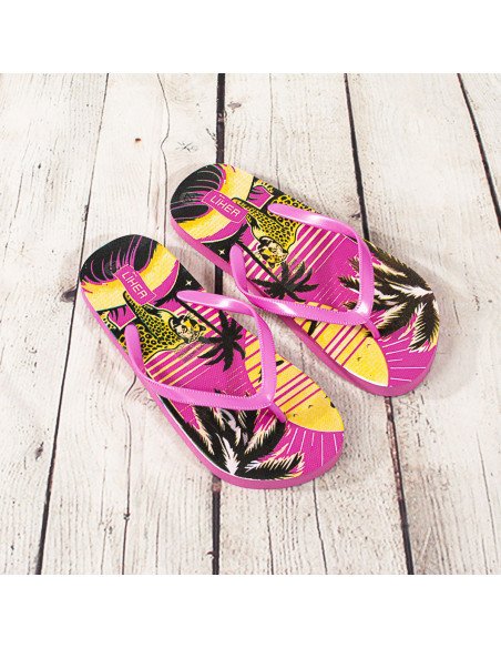 Sandalias de playa mujer con estampado al mayoreo en LHESH