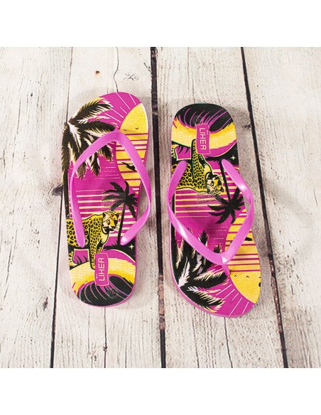 Sandalias de playa mujer con estampado al mayoreo en LHESH