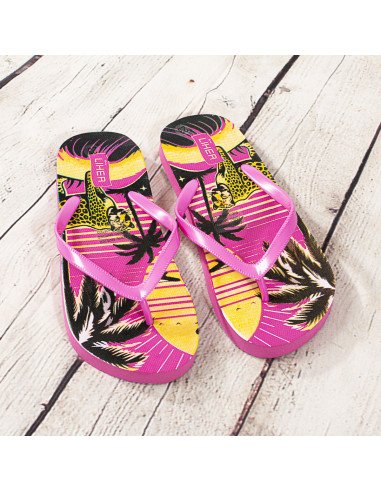 Sandalias de playa mujer con estampado al mayoreo en LHESH