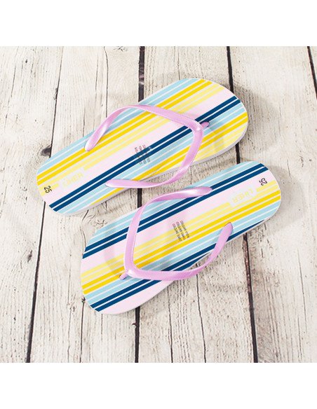 Sandalias de playa mujer con estampado al Mayoreo en LHESH