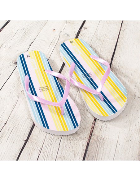 Sandalias de playa mujer con estampado al Mayoreo en LHESH