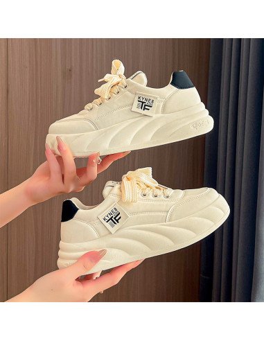 Tenis de inyección para dama al mayoreo ofrece LHESH - ID 45794 beige/negro