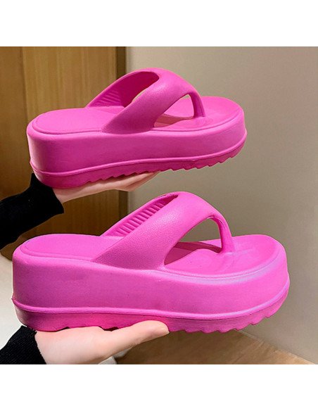 Sandalia para dama al mayoreo ofrece LHESH - ID 45835 fiusha