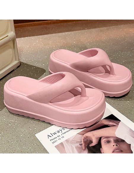 Sandalia para dama al mayoreo ofrece LHESH - ID 45836 rosa