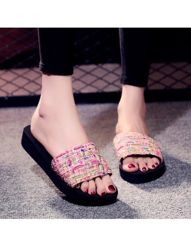 Sandalia para dama al mayoreo ofrece LHESH -  ID 40023