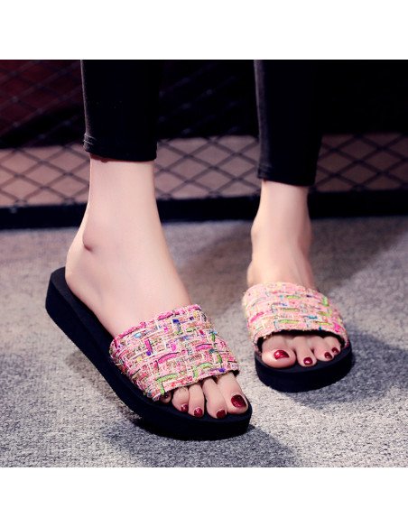 Sandalia para dama al mayoreo ofrece LHESH -  ID 40023