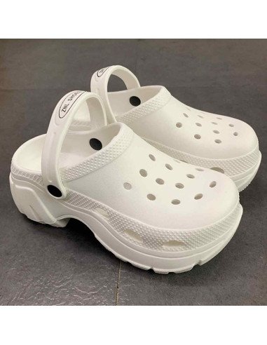 Sandalia para dama suela gruesa al mayoreo en LHESH