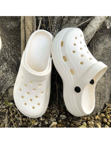 Sandalia para dama suela gruesa al mayoreo en LHESH