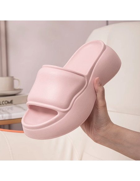 Sandalia para dama al mayoreo ofrece LHESH - ID 45837 rosa