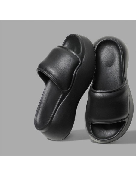 Sandalia para dama al mayoreo ofrece LHESH - ID 45838 negra