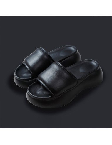 Sandalia para dama al mayoreo ofrece LHESH - ID 45838 negra