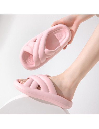 Sandalia para dama al mayoreo ofrece LHESH - ID 45819 rosa