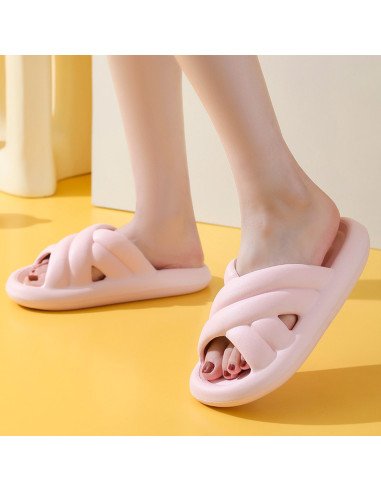 Sandalia para dama al mayoreo ofrece LHESH - ID 45819 rosa