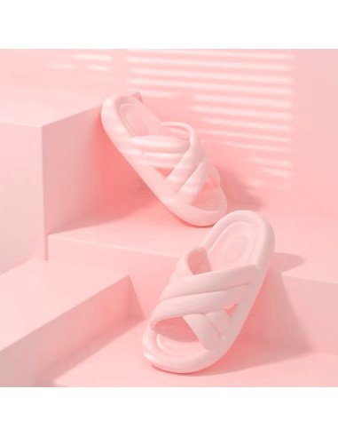 Sandalia para dama al mayoreo ofrece LHESH - ID 45819 rosa