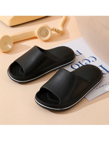 Sandalia para dama al mayoreo ofrece LHESH - ID 45818 negra