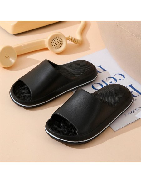 Sandalia para dama al mayoreo ofrece LHESH - ID 45818 negra