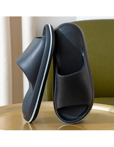 Sandalia para dama al mayoreo ofrece LHESH - ID 45818 negra