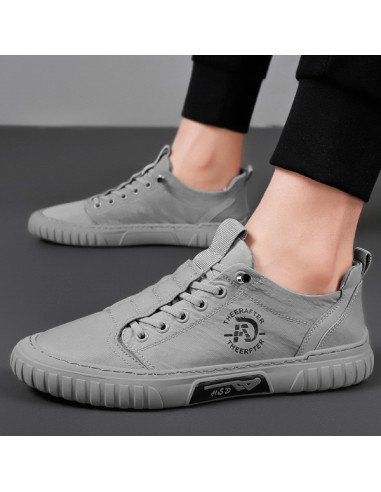 Tenis de inyección hombre al mayoreo ofrece LHESH - ID 46001 gris