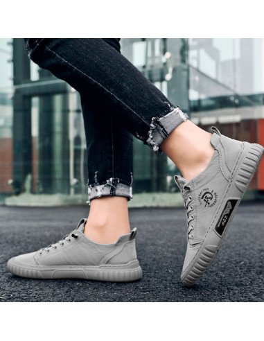 Tenis de inyección hombre al mayoreo ofrece LHESH - ID 46001 gris