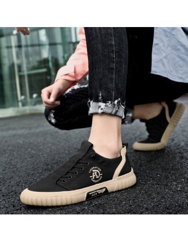 Tenis de inyección hombre al mayoreo ofrece LHESH - ID 46002 negro