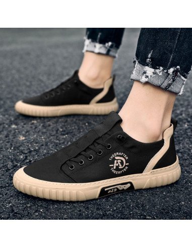 Tenis de inyección hombre al mayoreo ofrece LHESH - ID 46002 negro