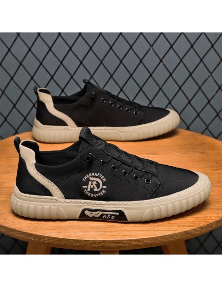 Tenis de inyección hombre al mayoreo ofrece LHESH - ID 46002 negro