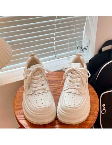Tenis Casual de Plataforma con Apliques de Estrellas para Mujer | LHESH.mx | Mayoreo Calzado, Ropa y más productos
