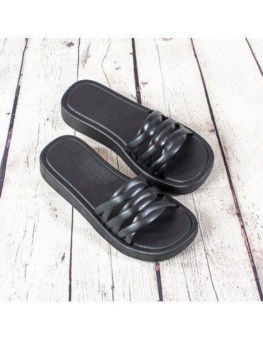 Sandalias de plástico para dama importadas al mayoreo en LHESH