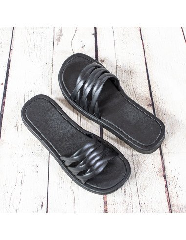 Sandalias de plástico para dama importadas al mayoreo en LHESH