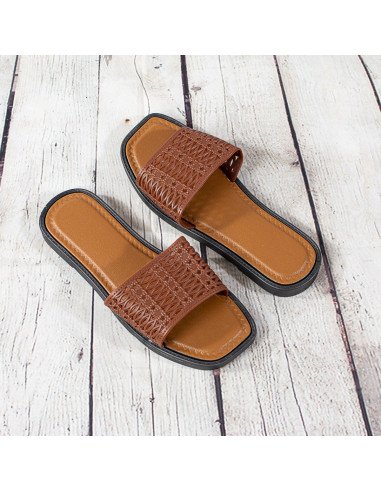 Sandalias de plástico para dama importadas al mayoreo en LHESH