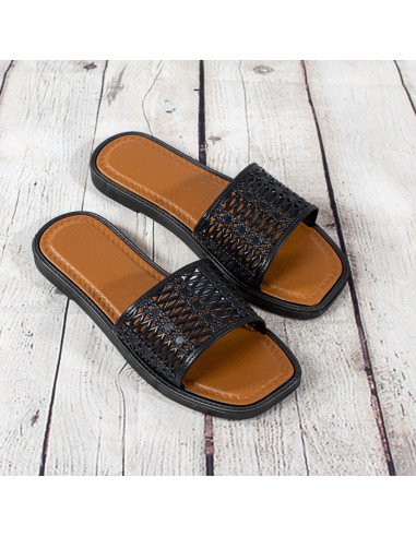 Sandalias de plástico para dama importadas al mayoreo en LHESH