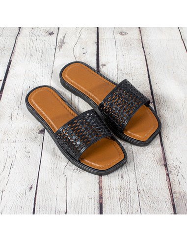 Sandalias de plástico para dama importadas al mayoreo en LHESH