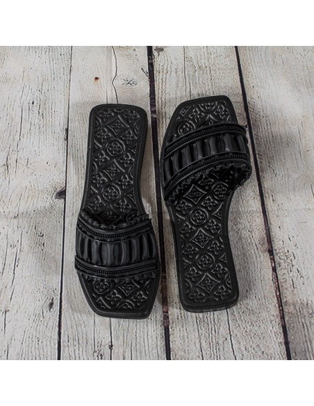 Sandalias de plástico para dama importadas al mayoreo en LHESH