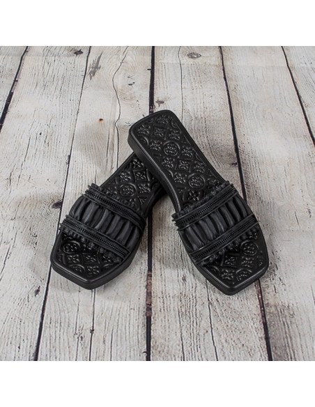 Sandalias de plástico para dama importadas al mayoreo en LHESH