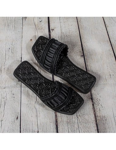 Sandalias de plástico para dama importadas al mayoreo en LHESH