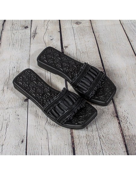 Sandalias de plástico para dama importadas al mayoreo en LHESH