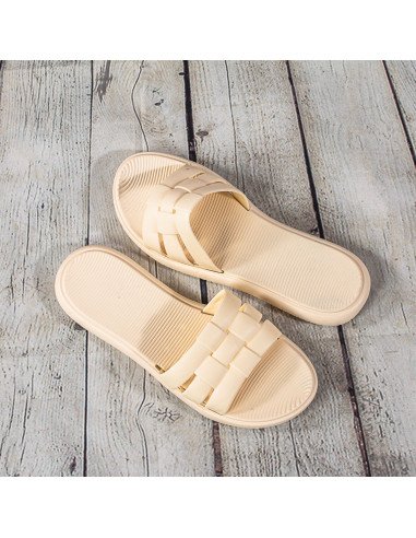 Sandalias de plástico para dama importadas al mayoreo en LHESH