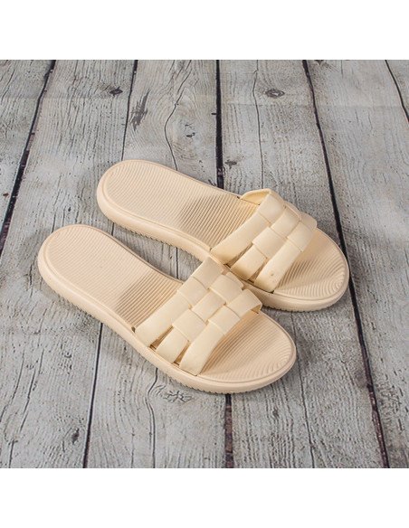 Sandalias de plástico para dama importadas al mayoreo en LHESH