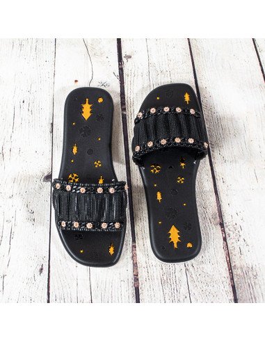 Sandalias de plástico para dama importadas al mayoreo en LHESH