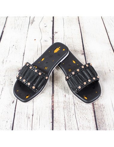 Sandalias de plástico para dama importadas al mayoreo en LHESH