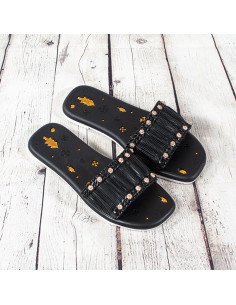 Sandalias de plástico para dama importadas al mayoreo en LHESH