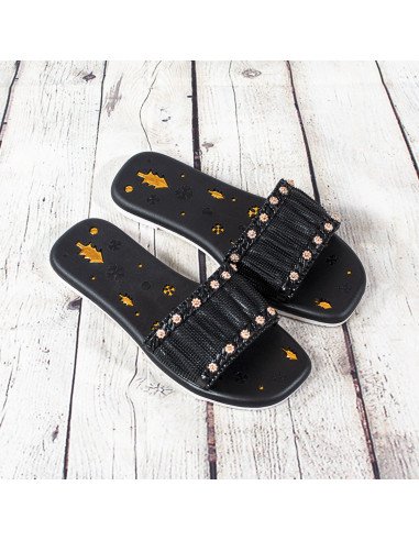 Sandalias de plástico para dama importadas al mayoreo en LHESH