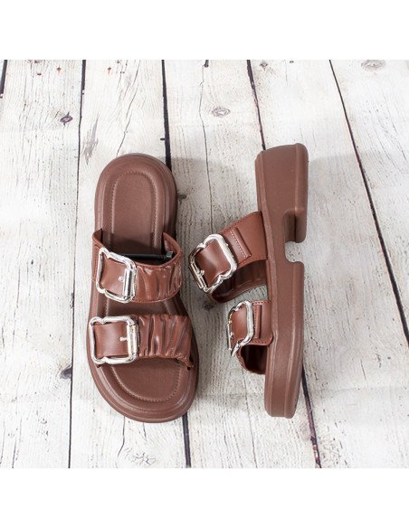 Sandalia para dama cafe 22/25 VIVIEN ID 43459